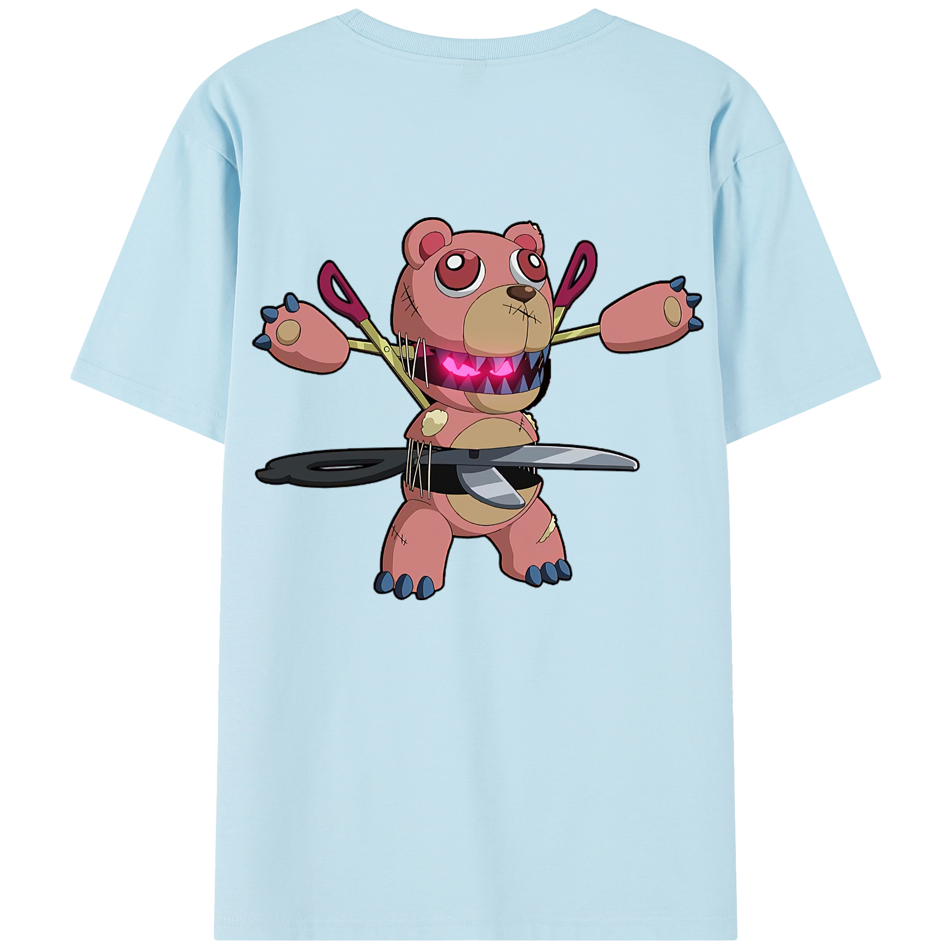 （画像用） 遊☆戯☆王 Yu-Gi-Oh! 綿100％半袖Tシャツ（背面プリント）